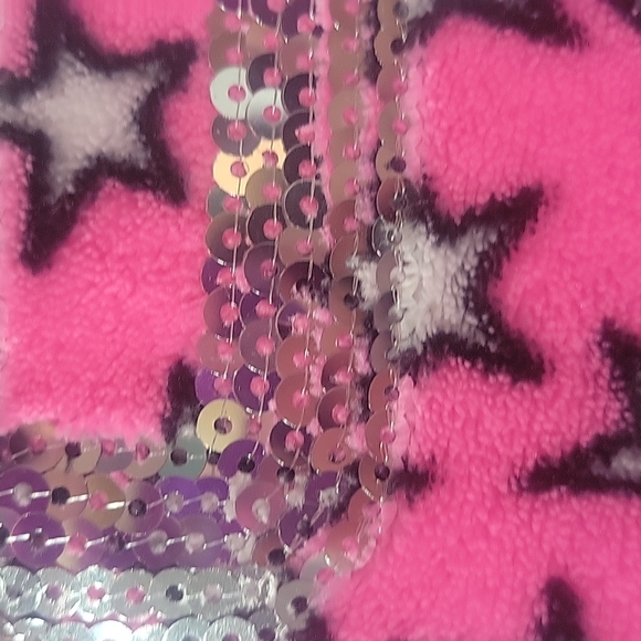 Pink sherpa sweet pants - Picture 3 of 6